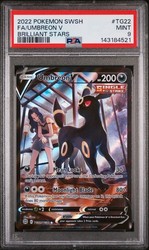 Umbreon V TG22/TG30 Brilliant Stars Trainer Gallery Full Art Holo Ultra Rare