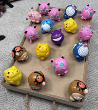 Vintage Lot of Pok mon x Burger King 1999 2000 Toy Spinners - Lot of 17