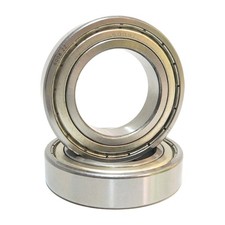 Lot Of 2 NTN 6008Z Straight Bore Ball Bearing 40mm ID, 68mm OD, 15mm Width