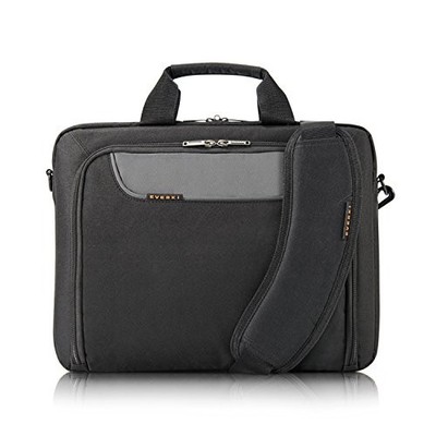 Everki EKB407NCH14 Advance Briefcase for 14.1'' Laptop - Black