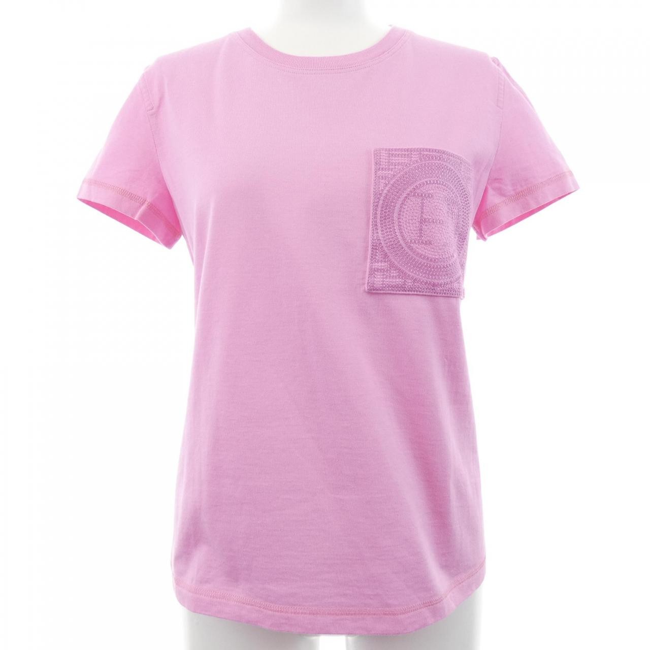 Authentic Hermes Mosaic 3E4620DL T-shirt #241-003-964-2320
