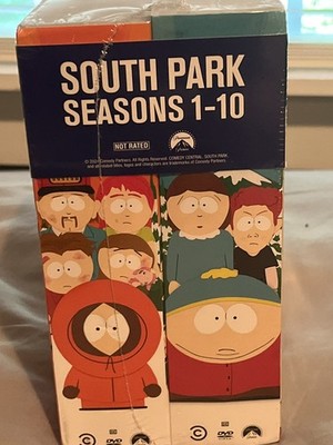South Park Seasons 1-10 DVD Box Set SEALED