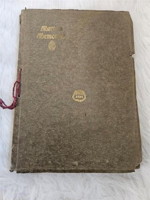 1924 MAROON MEMORIES OSKALOOSA IOWA HIGH SCHOOL BEAUTIFUL RARE AWESOME YEARBOOK