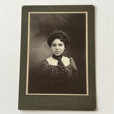 Antigua fotografía a bordo muy hermosa mujer joven tortuga prendedor Baltimore MD
