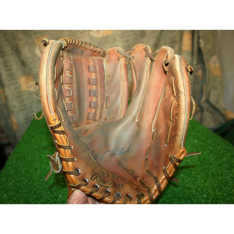 Rawlings GJ40 Softball Brown Leather RH Glove 12"