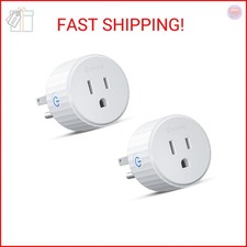 Govee Smart Plug, WiFi Plugs Work with Alexa  Google Assistant, Smart Outlet wi