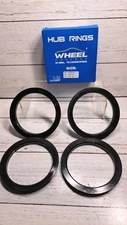Wheel Connect Plastic Hub Ring Set of 4 OD:106.00 ID:87.10