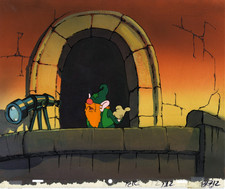 WIZARDS ANIMATION ART: ORIGINAL RALPH BAKSHI PRODUCTION CELS + Free Autograph