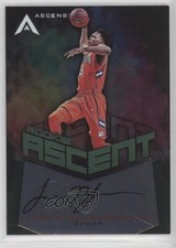 2017-18 Panini Ascension Rookie Ascent Green 9/25 Jaron Blossomgame Auto l3a