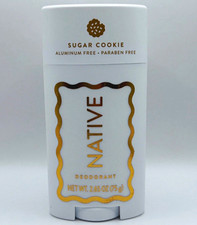 Native Deodorant Stick Aluminum-Free Paraben-Free Sugar Cookie Scent 2.65 oz