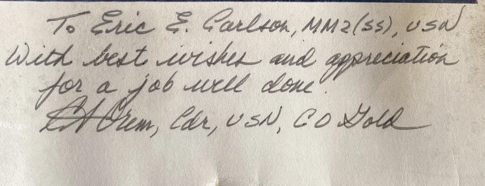 USS Simon Bolivar SSBN 641 Poster Navy Submarine Nuclear Ballistic Signed - Image 2 of 4