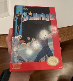 Fist of the North Star Nintendo NES with Box and Cartridge Slip Cover