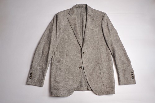 Mens LARDINI Wool Blend Silk Three Button Blazer Jacket size 50 R