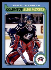 2008-09 O-Pee-Chee 1979-80 Retro #32 Pascal Leclaire Columbus Blue Jackets
