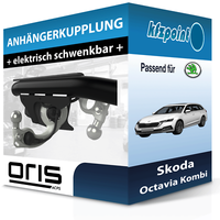 für Skoda Octavia Kombi 03.2020-Jetzt Oris AnhäNgerkupplung Schwenkbar Neu