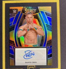 Dante Chen 2024 Panini Select WWE NXT BLUE Prizm /49 Auto AUTOGRAPH