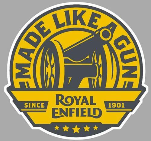  ROYAL ENFIELD Laminated Vinyl Sticker - Picture 1 of 1