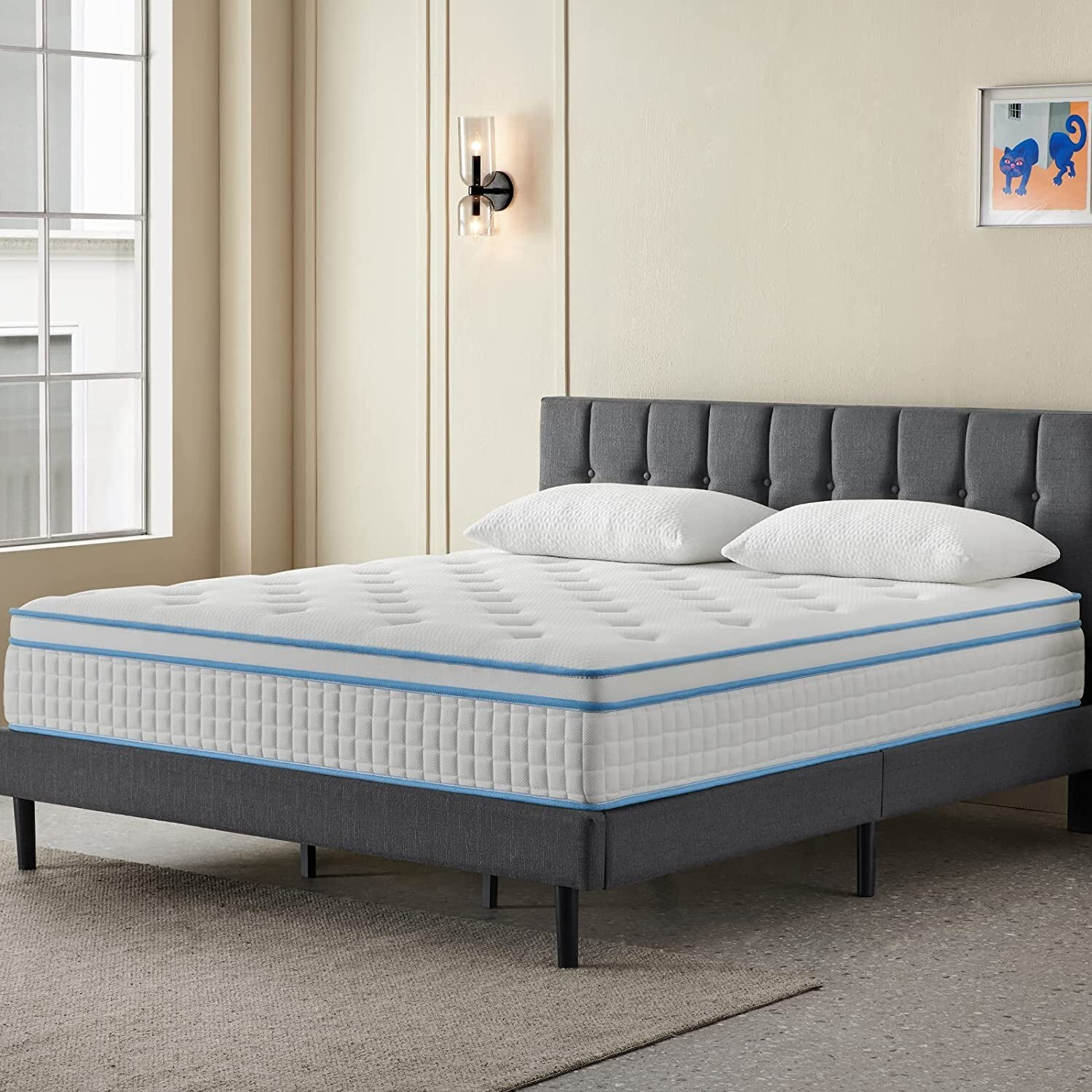 IYEE NATURE 12 Inch Queen Size Mattress eBay