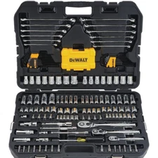 Dewalt DWMT73802 142 Piece 1/4 inch and 3/8 inch Mechanics Tool Set Drive MM/SAE