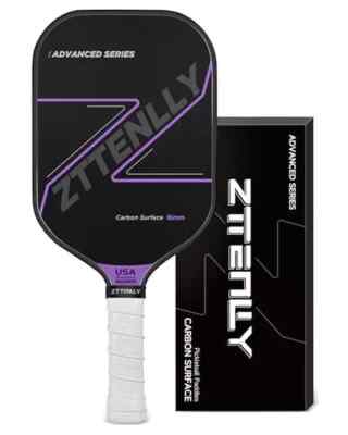 ZTTENLLY Pickle Paddles - Carbon Fiber Surface with 16mm