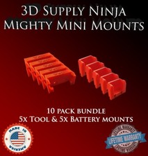 10x Milwaukee M18 Mighty Mini Mounts Bundle -Holder- Best Quality - MADE IN USA