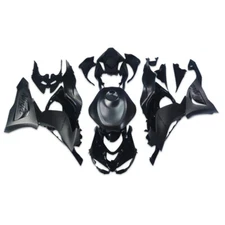 MS Injection Glossy Matte Black Fairing Fit for 2024 Kawasaki Ninja ZX6R a031