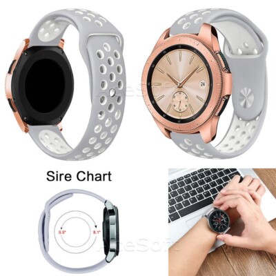 Premium Silicone Sport Watch Band Wrist Strap fits Samsung Gear S3 Classic R775T