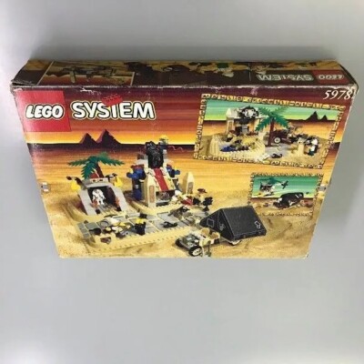 LEGO Adventurers 5978 Sphinx Secret Surprise Original Vintage