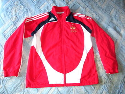 EQUIPE DE FRANCE 2007-2008 ADIDAS VESTE SURVETEMENT