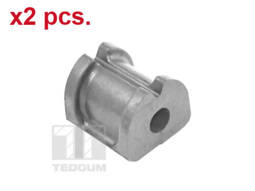 X2 PCS REAR FITS BOTH SIDES STABILISER MOUNTING BUSH ANTI ROLL 00649606 TEDGU - Picture 1 of 4