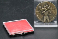 RARA Medaglia FIORENZUOLA D' ARDA - RADUNO BERSAGLIERI Ø 48 mm Bronzo 24 g