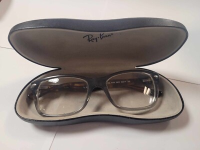 Ray-Ban RB 5228 5629 53-17-140 Opal Grey Havana Eyeglasses Frames