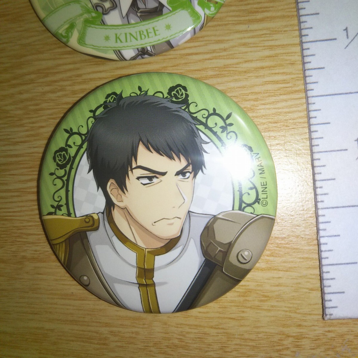 A61064 The Thousand Noble Musketeers / Senjyushi / Can badge
