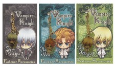 NEW Vampire Knight Fastener Accessories Charm 3 Types Official Japan