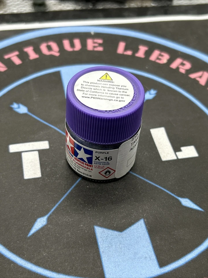Tamiya Acrylic Paint X-16 Purple. 10ml. New. - Image 1 of 1