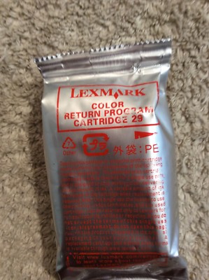 LEXMARK #29 Color Ink. Authentic Lexmark. NEW.