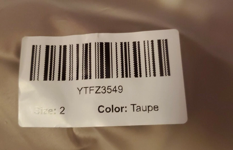 JJ's House Taupe Wedding Dress Size 2 - Image 4 of 4