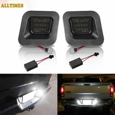 Led License Plate Lights Smoked For Dodge For Ram 1500 2500 3500 2003-2018 White Led License Plate Lights Smoked For Dodge For Ram 1500 2500 3500 2003-2018 White