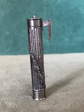 Fasces Pipe Tamper, Solid Fine Pewter