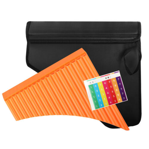 Pan Flute 18 Pipes Panpipe Woodwind Music Instrument Easy Learn for Child Gift