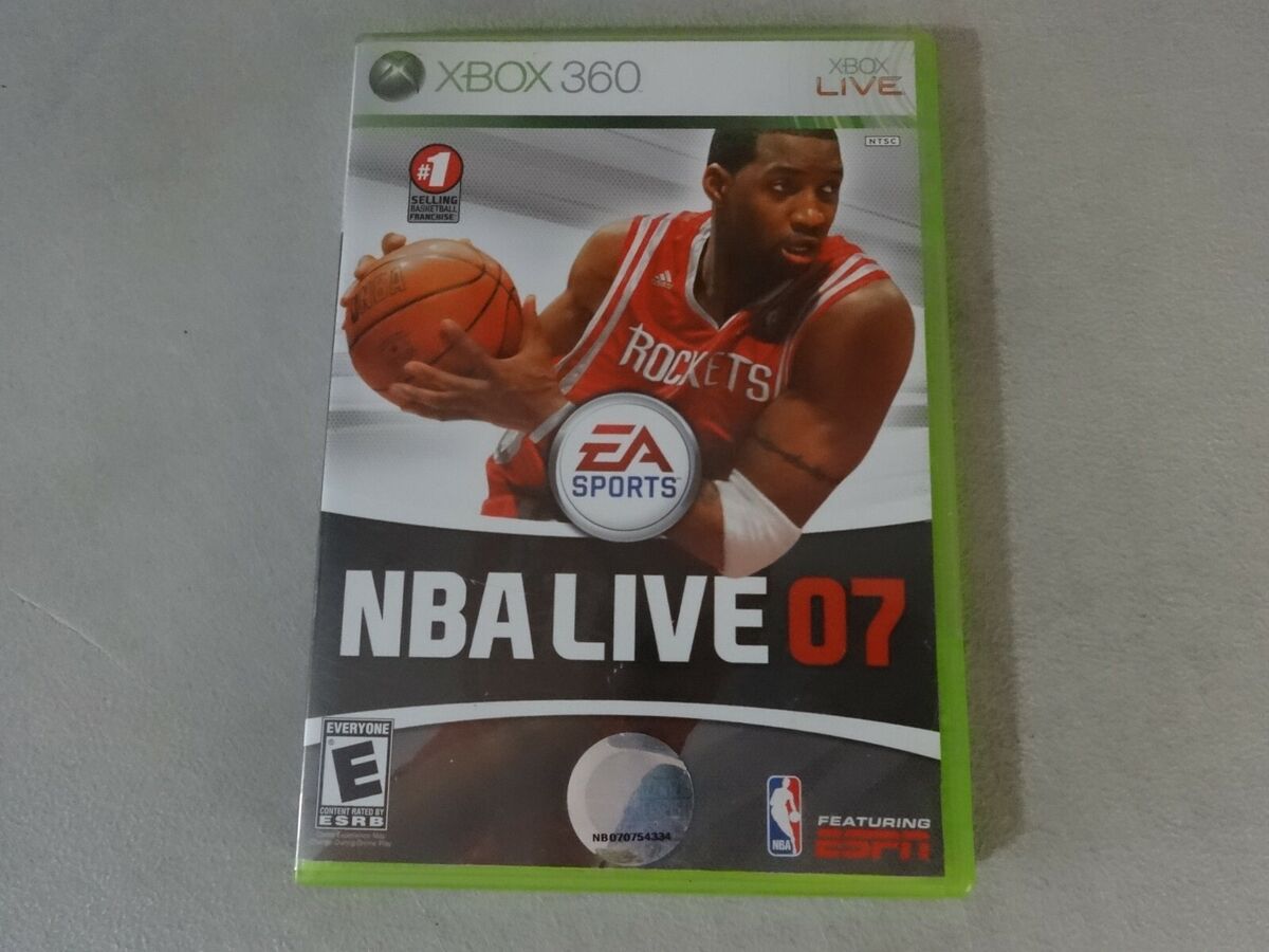 NBA Live 07 Microsoft Xbox 360 Game Complete Free Ship