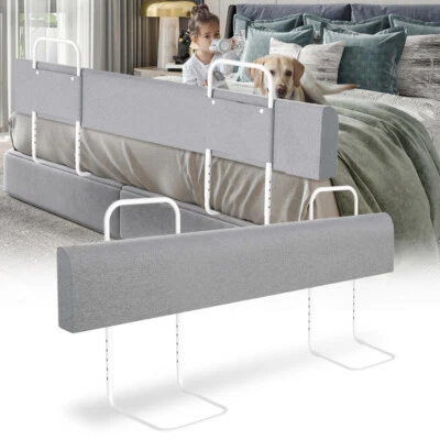 MARKENLOS 150/180 /200cm Bettgitter Reißverschluss Rausfallschutz Bettschutzgitter