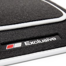 Exclusive Line Fußmatten passend für Audi A3 8P 8PA Sportback Limo 2003-2012