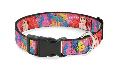 NWOT-Buckle Down Disney Little Mermaid Ariel & Flounder Large Pet Collar
