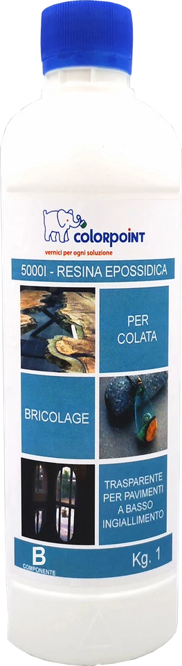 CATALIZZATORE PER RESINA EPOSSIDICA BICOMPONENTE 800G SOLO COMPONENTE B