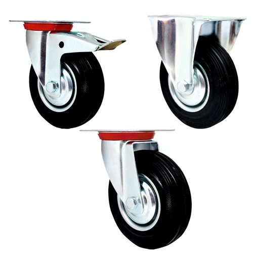 Transport Castors Swivel Castors Fixed Castor Swivel Castor with Brake Transport Castor Roller