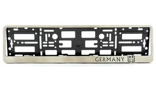 Germany German Metal Frame Holder For Euro License Plate Stainless Germany German Metal Frame Holder For Euro License Plate Stainless