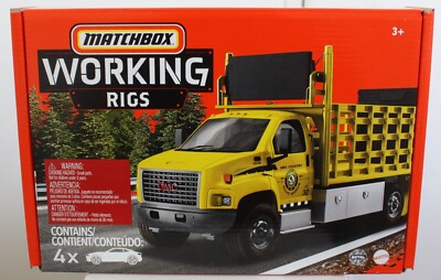 MATCHBOX BIG MODEL K-33 クレーン付きトレーラー MatchBox Working Rigs Set Mobile Crane Cement King Road Grader
