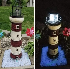 1000 White to Blue Glow In The Dark Rocks For Patio Garden