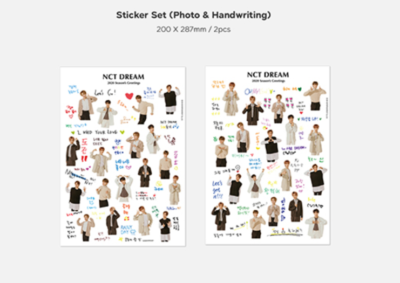NCT dream season's greetings 2020 sticker split item season